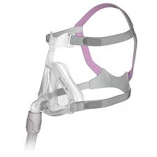 CPAP ΜΑΣΚΑ ΣΤΟΜΑΤΟΡΙΝΙΚΗ RESMED QUATTRO FOR HER&ΚΕΦΑΛΟΔΕΤΗΣ
